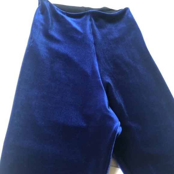 NEW Commando Blue Velvet Legging - Picture 3 of 12